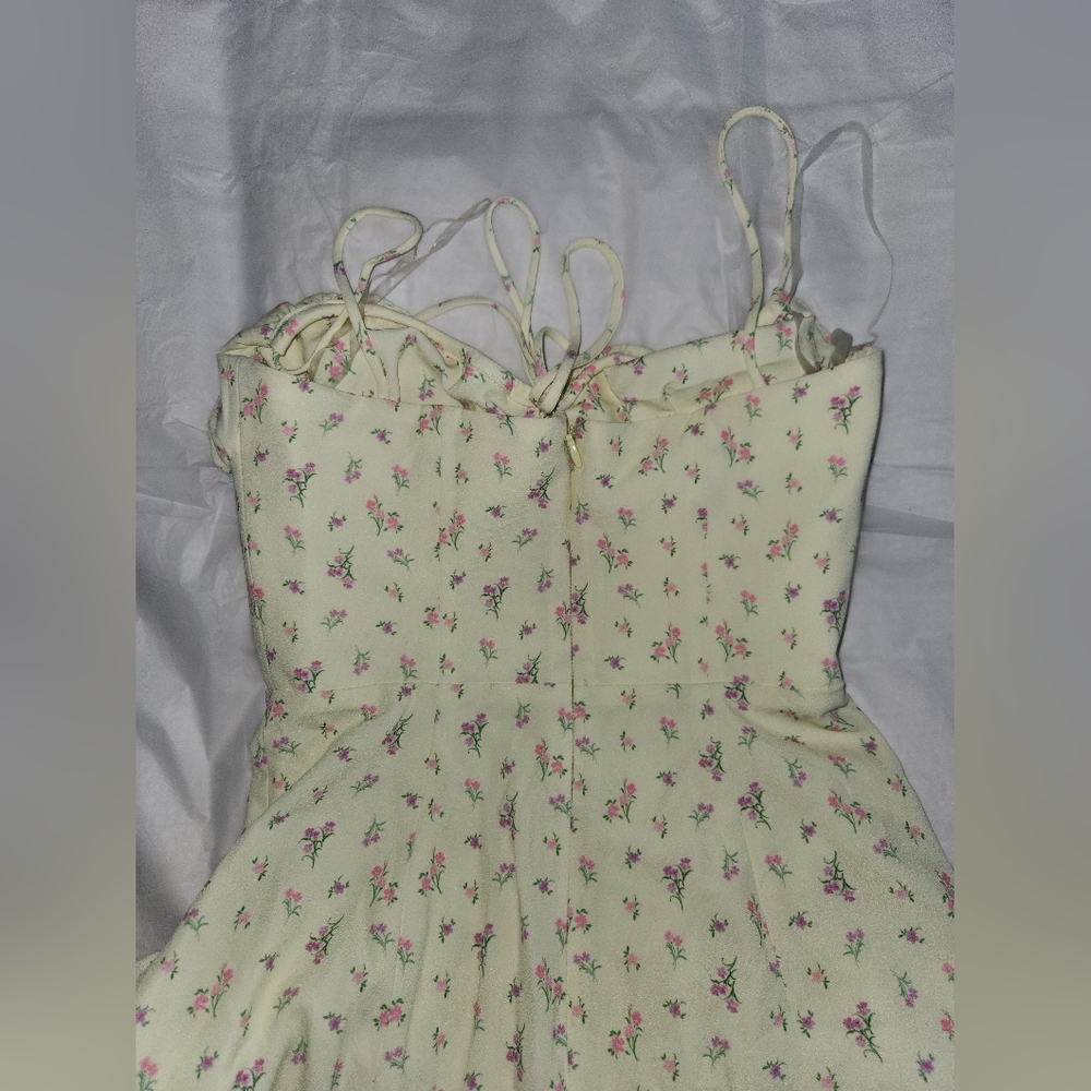 Lemon Floral 'Carina' House of CB- Small - Picture 10 of 14